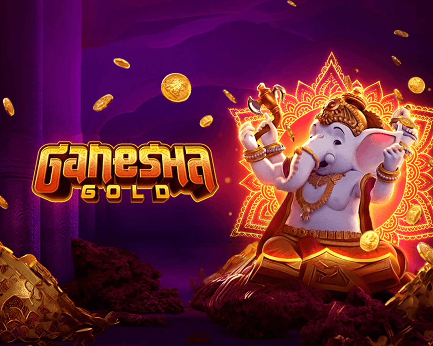 Neon Ganesha